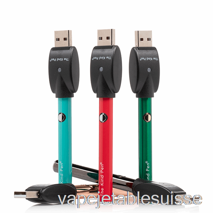 Vape Suisse The Kind Pen Vv 510 Fil Batterie Arc-en-ciel